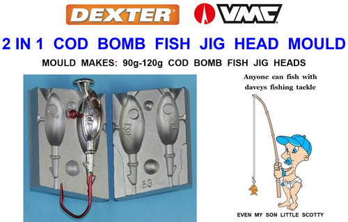 Cod bomb fish jig - fish,