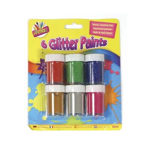 Childrens glitter paint pot - glitter,