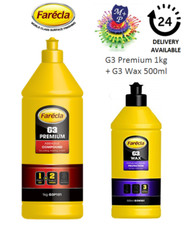 Farecla G3 Premium 1kg Abrasive Compound & Farecla G3 Wax 500ml Kit