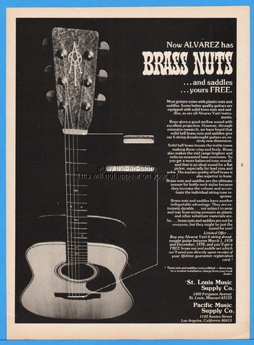 1978 alvarez yairi - 1978, dreadnought
