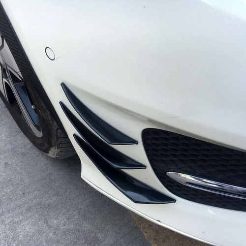 6pcs gloss black car front - 6pcs,