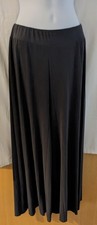 Pleated Trousers Culottes Dark