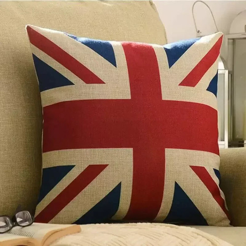 2pcs union jack pillow case - 2pcs,