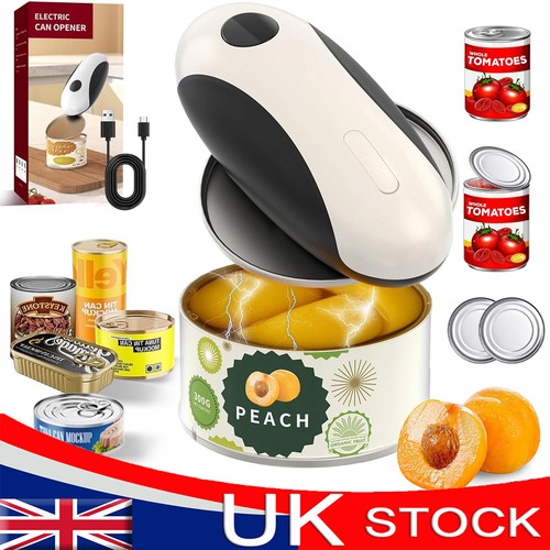 Electric tin can opener one - opener,