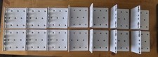 Heavy Duty L Shaped Brackets . High Quality Treated Steel - 7 Sets