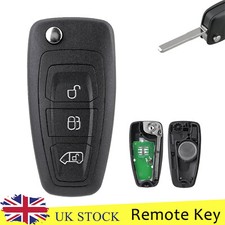 For Ford Transit Custom 2014 2015 2016 3 Button Flip Remote Key Fob ID63 433Mhz