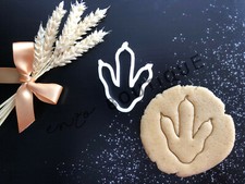Dinosaur Foot Print Cookie Cutter | Fondant Cake Decorating | UK Seller
