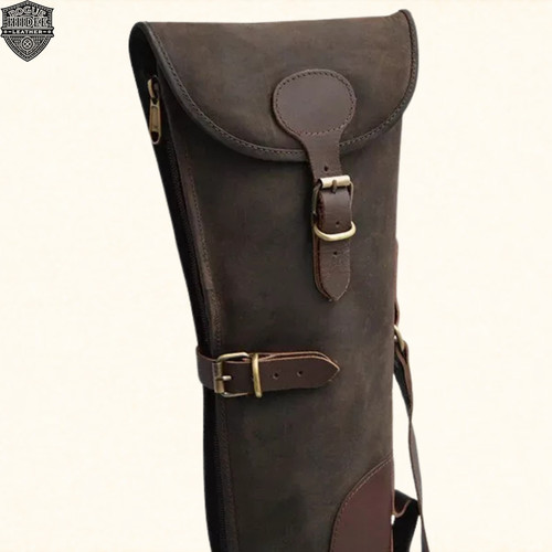 Leather shotgun slip - slip, case