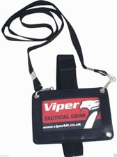 Viper Tactical 3 Way ID Security Card Holder Pass Badge Permit Neck Lanyard Door