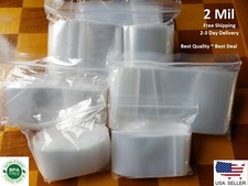 Clear Zip Seal Plastic Bags