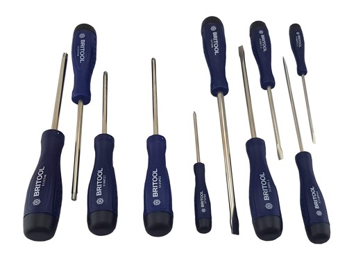 Britool 12pc screwdriver set - britool,