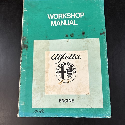 Alfa romeo alfetta engine - romeo,
