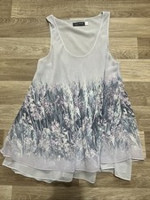 Mint Velvet Women’s Sleeveless lagenlook Tunic Top Size 10