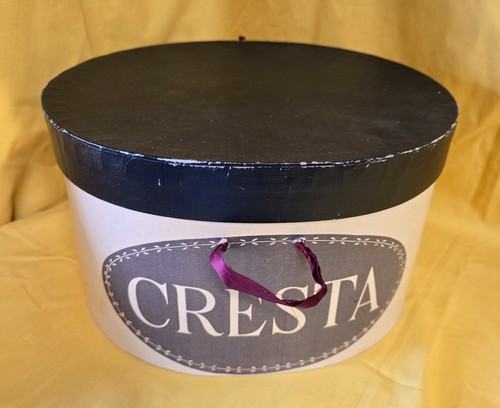 Vintage cresta hat box - ',