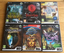 6 X HIDDEN OBJECT PC GAMES NEW & SEALED