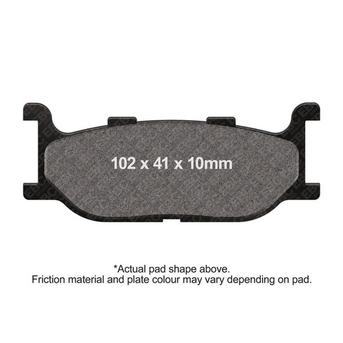 Ebc cycle brake pads dmx - m/cycle,