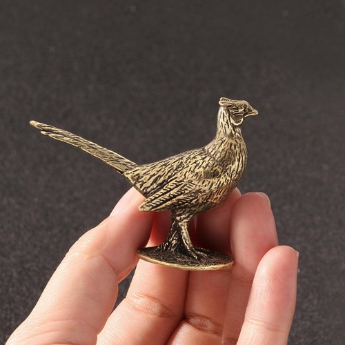 Long tailed pheasant statue - tailed,