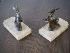 French Art Deco book ends -