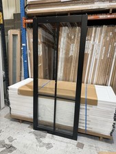 78x33” 40mm Liberty Black Glaze Timber Internal Doors