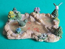 Doll house resin garden pond - ,