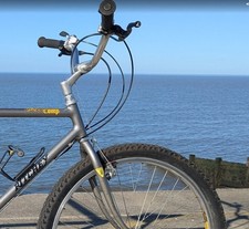 Mountain Bike 1980s Clunker Cruiser Comfort quill stem & bars made in Japan