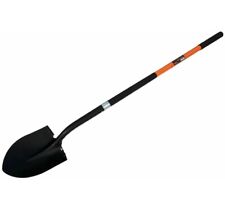 Round Mouth Shovel Extra Long Heavy Duty With Fibreglass Handle 1480mm 58"