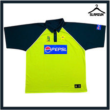 Pakistan Cricket Shirt AJ Sports XL Home Kit One Day ODI Jersey 2005 2006 R84