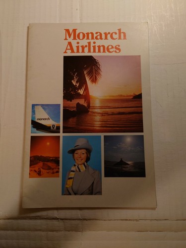 Monarch airlines flight - in,