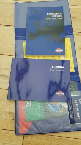 Nissan almera n15 owners - n15,owners, book
