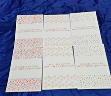 SIX Chocolate bar wrappers