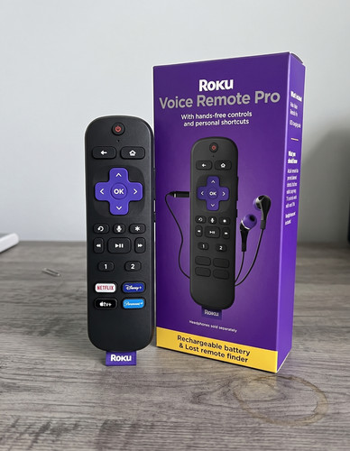 Roku voice remote - voice, pro