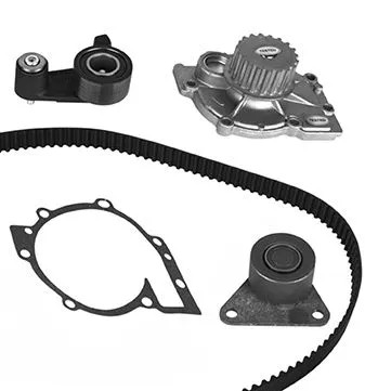 Water pump timing - pump, belt