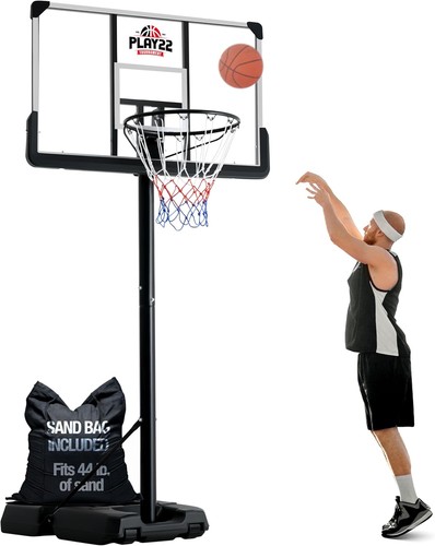 Adjustable basketball goal - adjustable, 8
