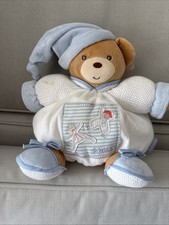 Kaloo Chubby Teddy Bear  with hat 8 Inch