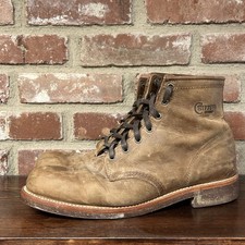 Chippewa lace leather boots - chippewa, up
