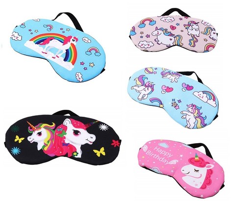 Unicorn soft eye mask - eye, cotton