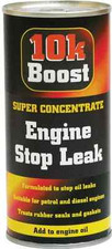 10K Boost Engine Oil Stop Leak Treats rubber seals and plastics 375ml