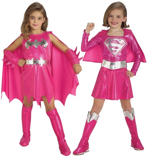 Girls kids pink superman - girls,
