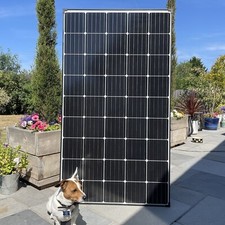 250w Solar Panel BLACK FRAME Mono +20% efficiency (147x82cm) CraigSolar.co.uk