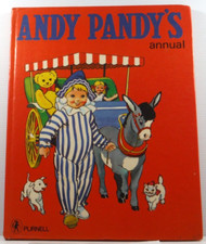 Andy Pandy's Annual by Phil Gascoine children's vintage picture book 1969 HC