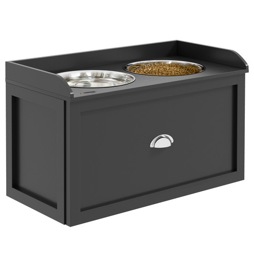 Pawhut stainless steel - stainless, raised