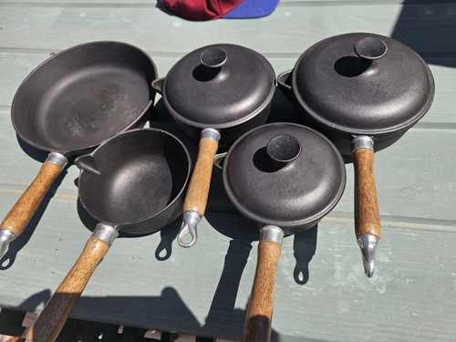 Cast iron pan set - iron,