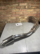 Kawasaki Ninja ZX6R 636 A1P 2002 Full Exhaust System Header Tail Pipe Stubby Can