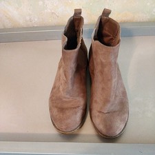 Brown Riding BootsSuede/Maybe Faux Suede,Size 6 From Avenue