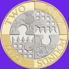 £2 Coin. ACT OF UNION