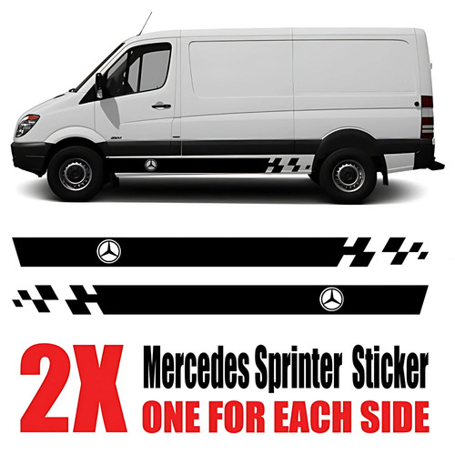 Motorhome graphics mercedes - motorhome,