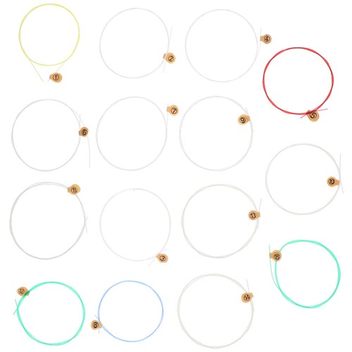 Pack harp strings set lyre - pack,