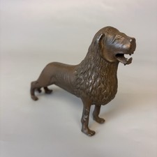 Bronze Effect Lion Figure