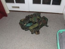 British Army Woodland DPM Webbing Set Pouches Belt Yoke Rig System Cadet