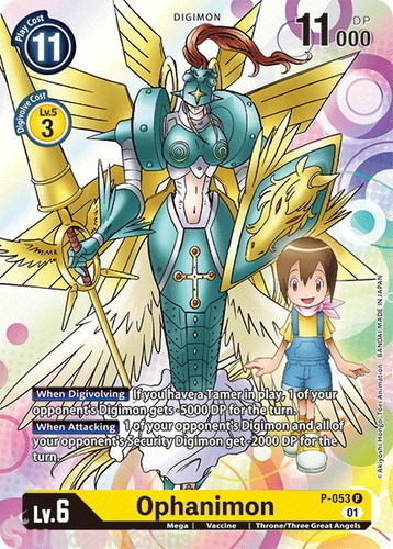 053 ophanimon promo mint - p-053,